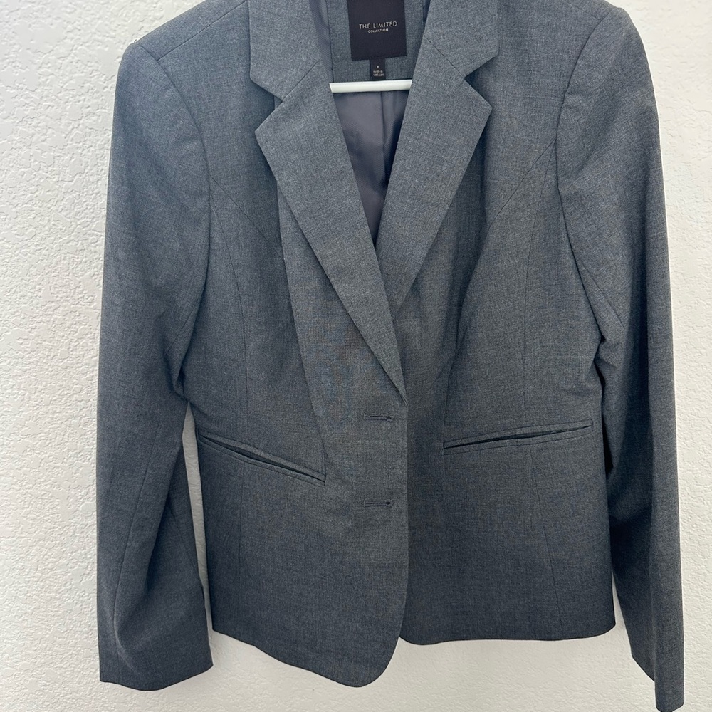 The Limited Gray Blazer